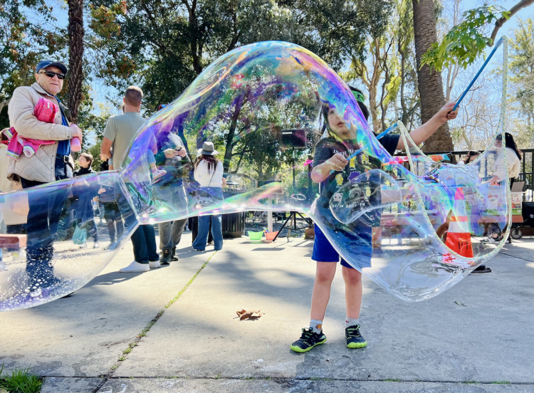 Interactive Bubble Experience